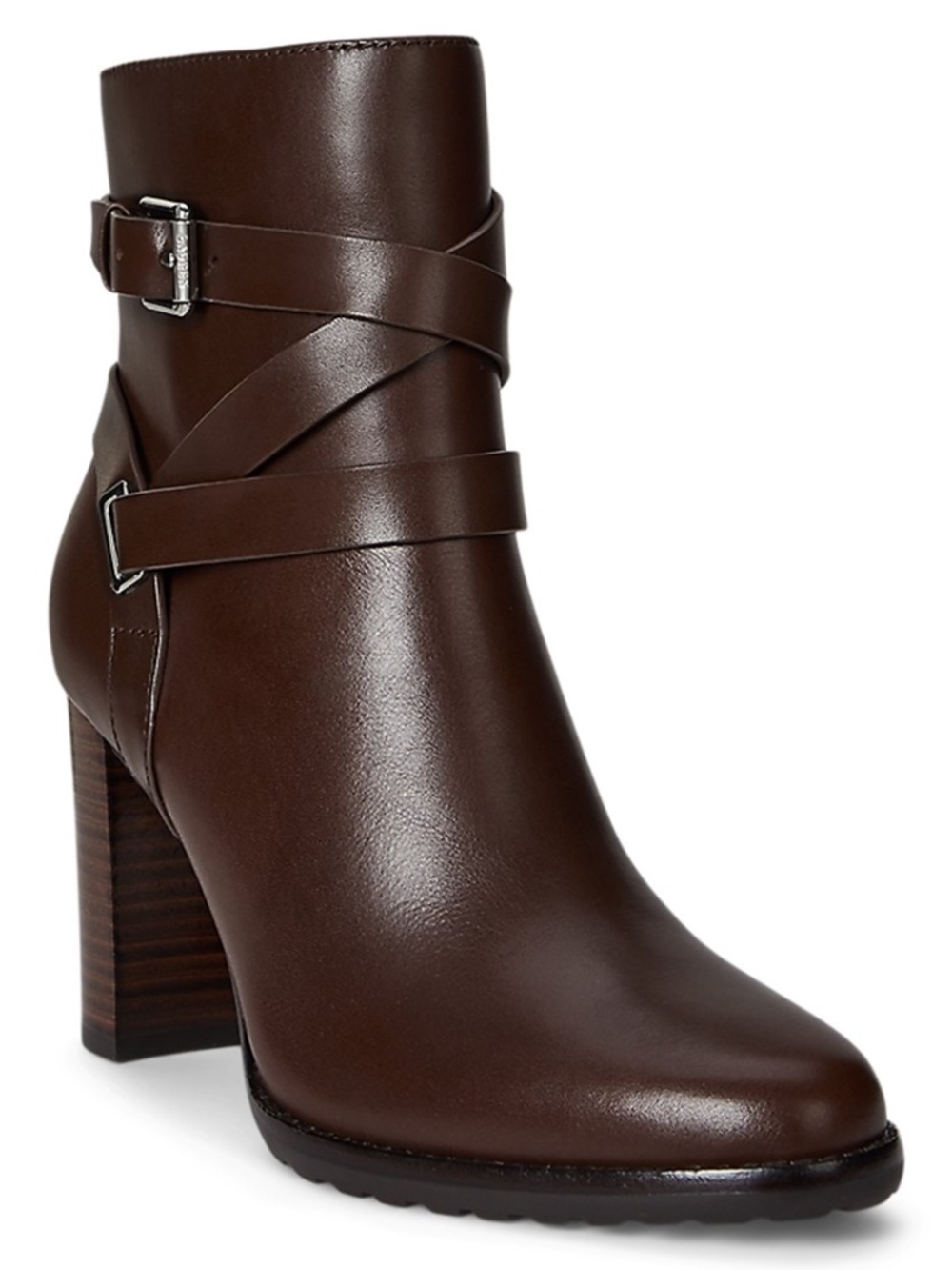 Lauren Ralph Lauren Women's Collins Dress Booties - Dark Hickory